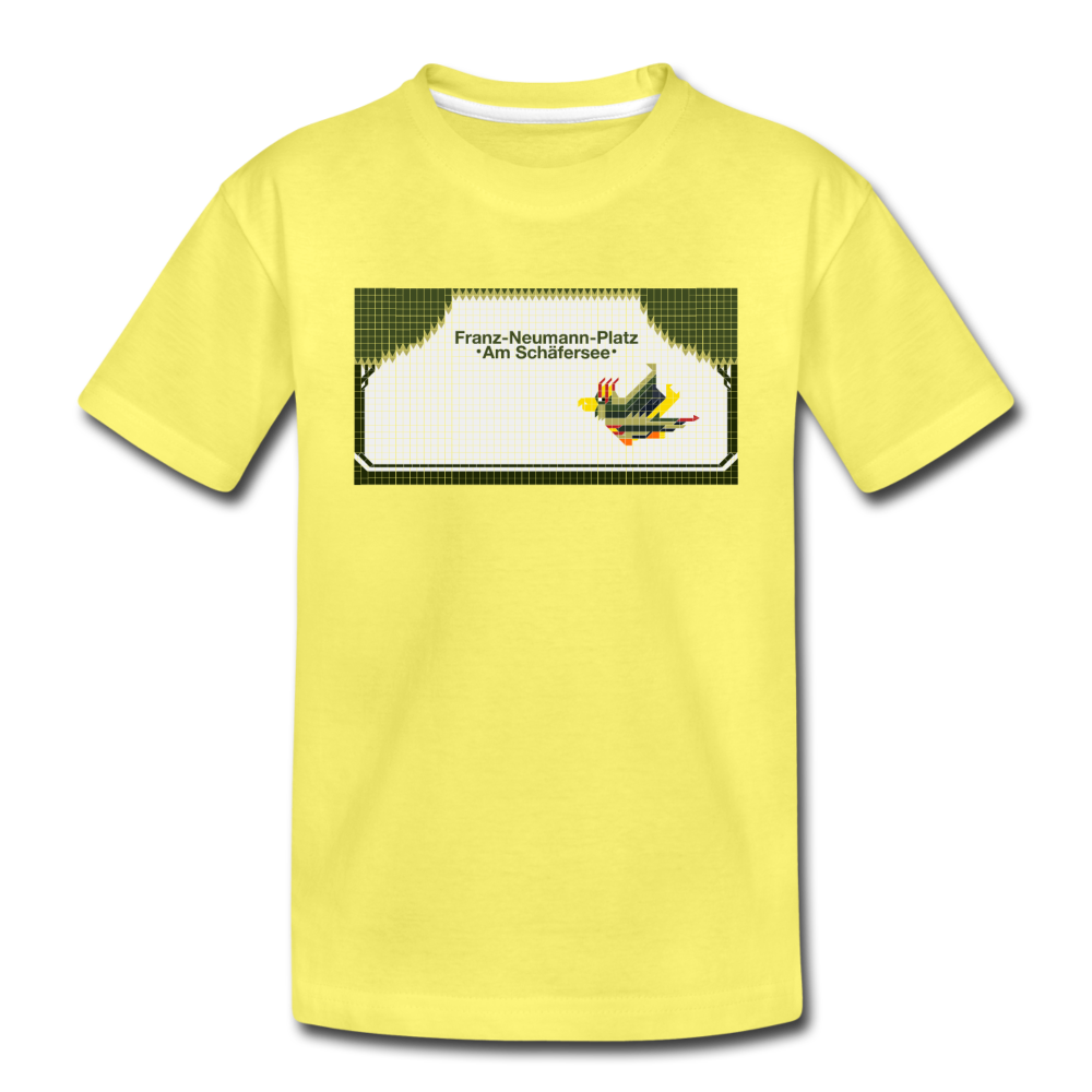 Franz-Neumann-Platz - Kinder Premium T-Shirt - Gelb