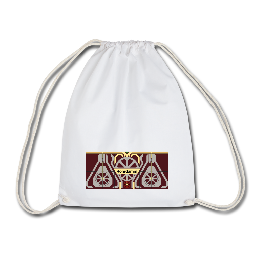 Rohrdamm  - Turnbeutel - Weiß