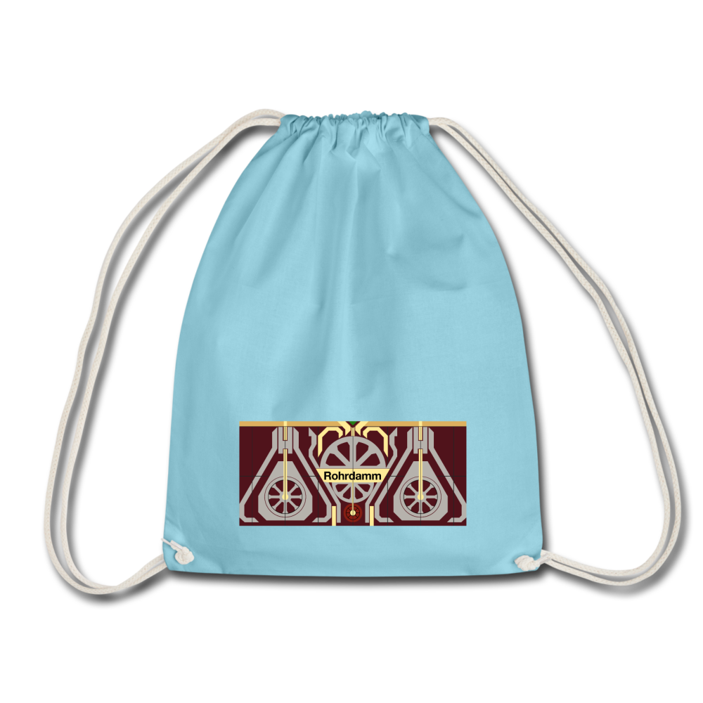 Rohrdamm  - Turnbeutel - Aqua