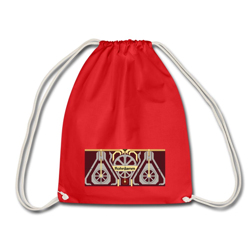 Rohrdamm  - Turnbeutel - Rot