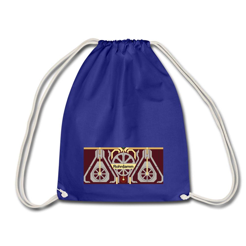 Rohrdamm  - Turnbeutel - Königsblau