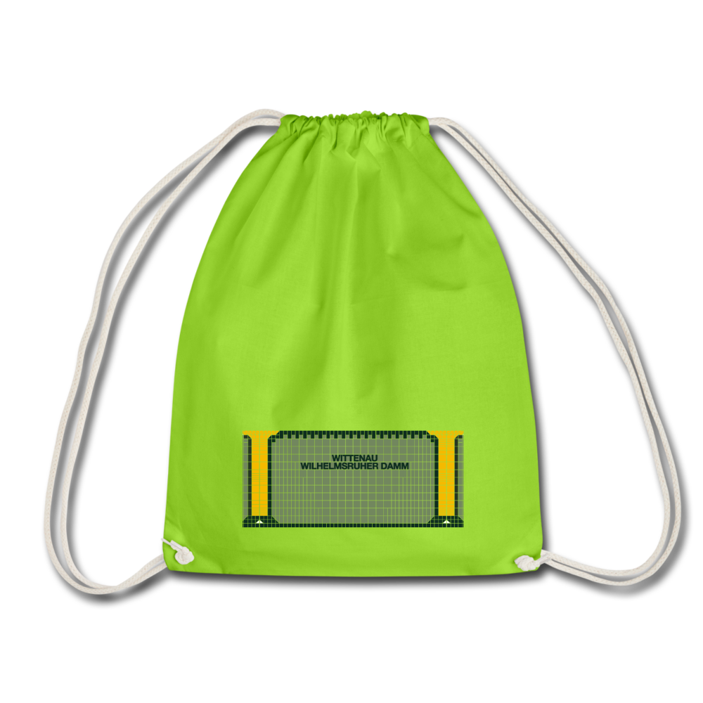 Wittenau Wilhelmsruher Damm - Turnbeutel - Neongrün