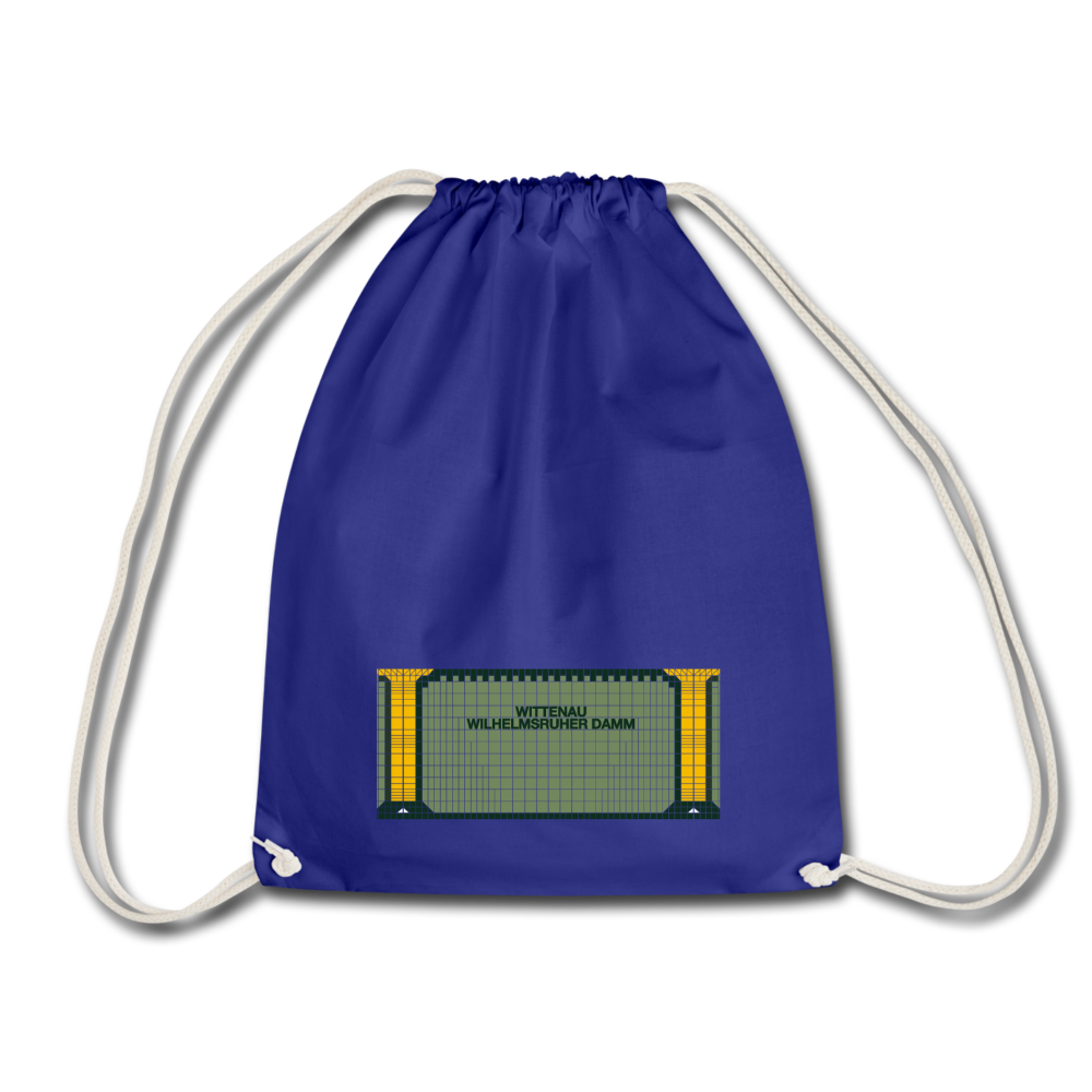 Wittenau Wilhelmsruher Damm - Turnbeutel - Königsblau