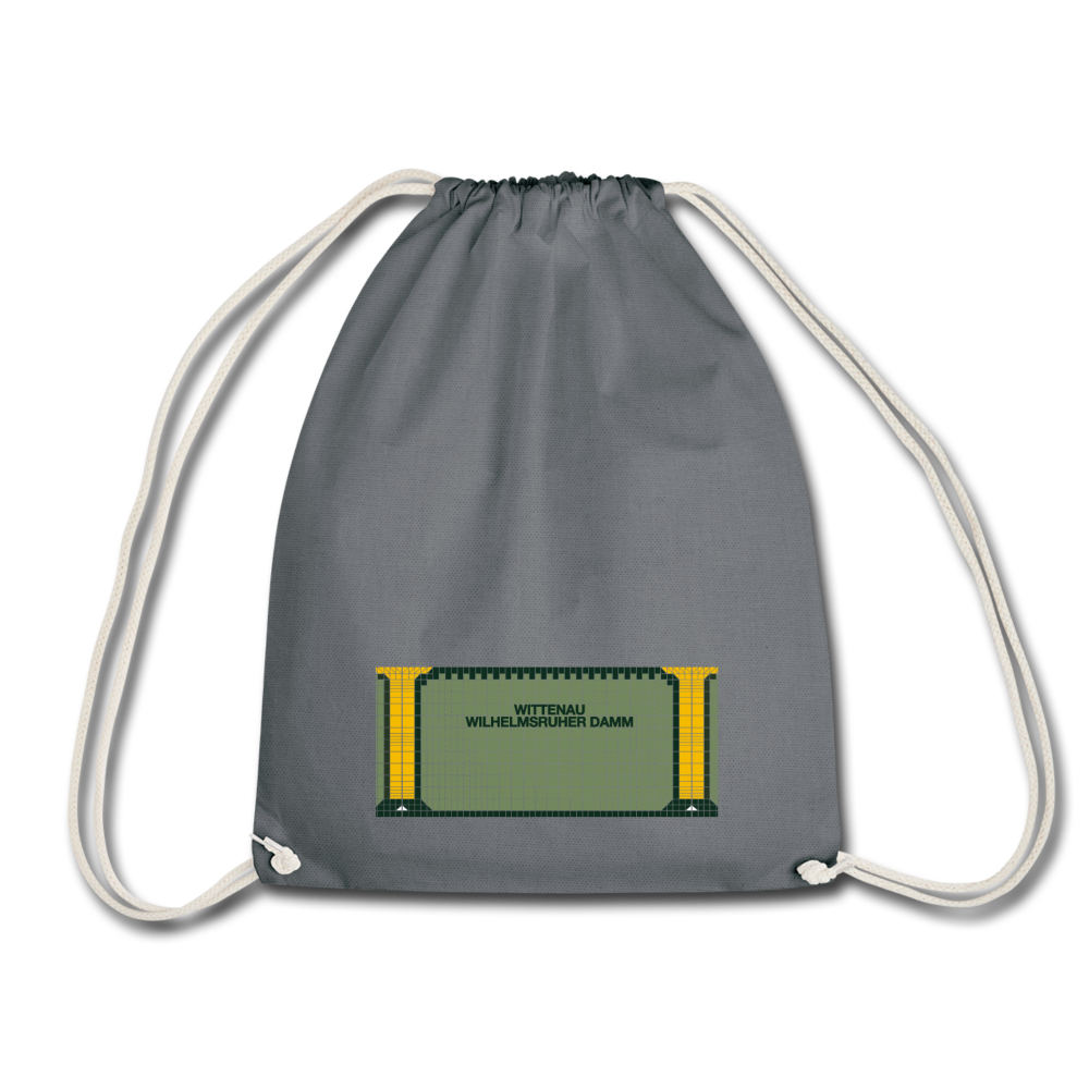 Wittenau Wilhelmsruher Damm - Turnbeutel - Grau