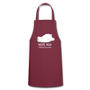 Heute nich! - weiß - Kochschürze - Bordeaux