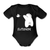 Flitzpiepe - Bio-Kurzarmbody - Schwarz