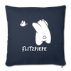 Flitzpiepe - Sofakissen mit Füllung (45 x 45 cm) - Navy