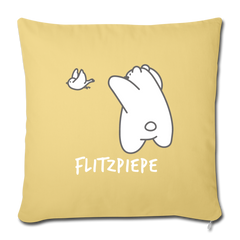 Flitzpiepe - Sofakissen mit Füllung (45 x 45 cm)