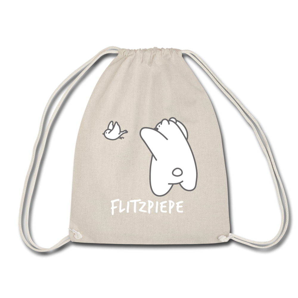 Flitzpiepe - Turnbeutel - Natur