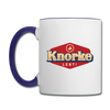 KNORKE lebt! - Tasse zweifarbig