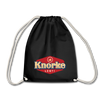 KNORKE lebt! - Turnbeutel - Schwarz