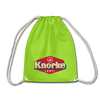 KNORKE lebt! - Turnbeutel - Neongrün