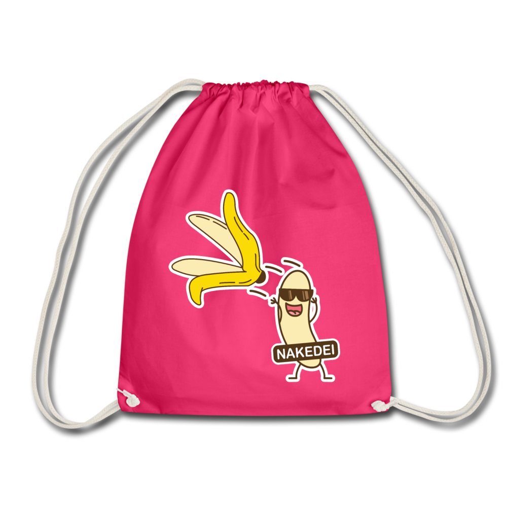 Nakedei - Turnbeutel - Fuchsia
