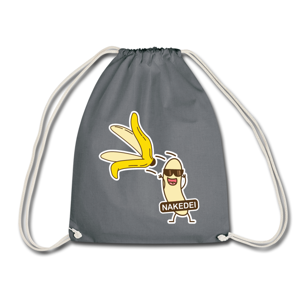 Nakedei - Turnbeutel - Grau