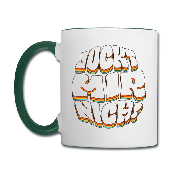 Juckt Mir Nich! - Tasse zweifarbig