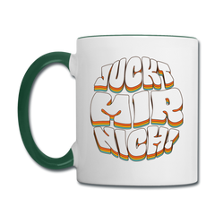 Juckt Mir Nich! - Tasse zweifarbig
