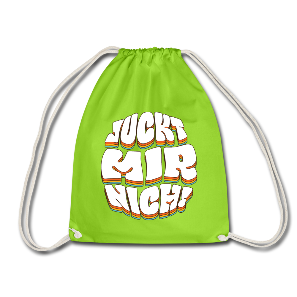 Juckt Mir Nich! - Turnbeutel - Neongrün