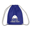 Dit is mir Schnurz Piepe - Turnbeutel - Königsblau