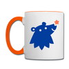 Schnauze Bär - Tasse zweifarbig