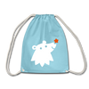 Schnauze Bär - Turnbeutel - Aqua
