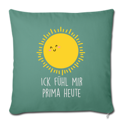 Ick fühl mir prima - Sofakissen mit Füllung (45 x 45 cm)