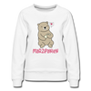 Marzipanien - Frauen Premium Sweatshirt - Weiß