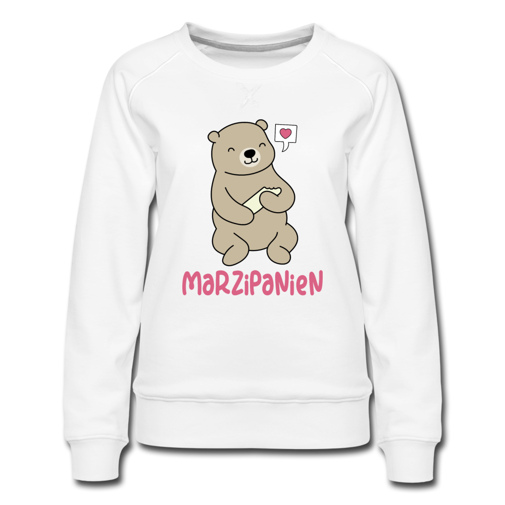 Marzipanien - Frauen Premium Sweatshirt - Weiß