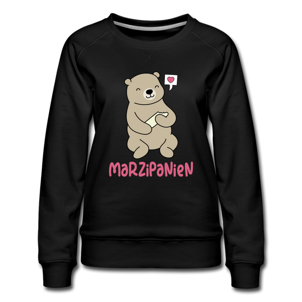 Marzipanien - Frauen Premium Sweatshirt - Schwarz