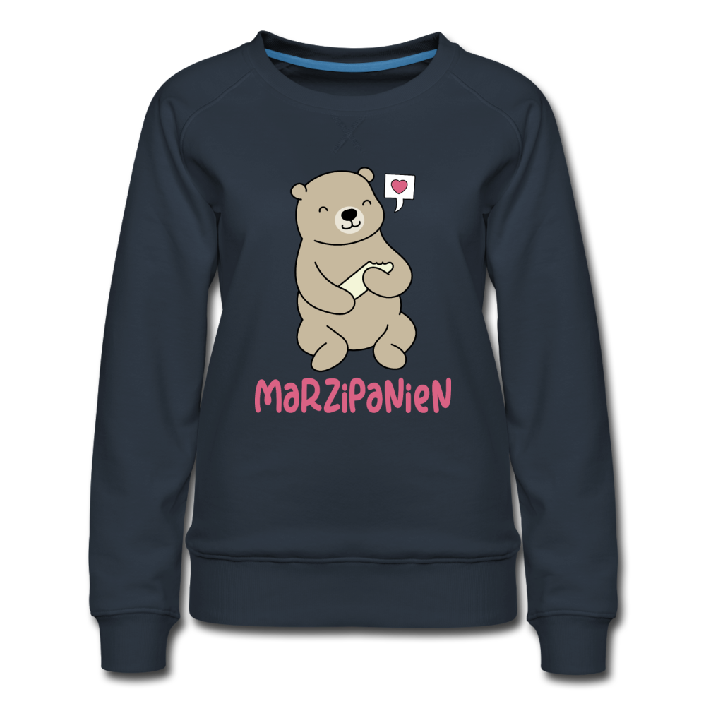 Marzipanien - Frauen Premium Sweatshirt - Navy