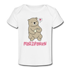 Marzipanien - Baby Bio T-Shirt - Weiß