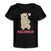 Marzipanien - Baby Bio T-Shirt - Schwarz