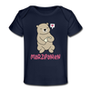 Marzipanien - Baby Bio T-Shirt - Dunkelnavy