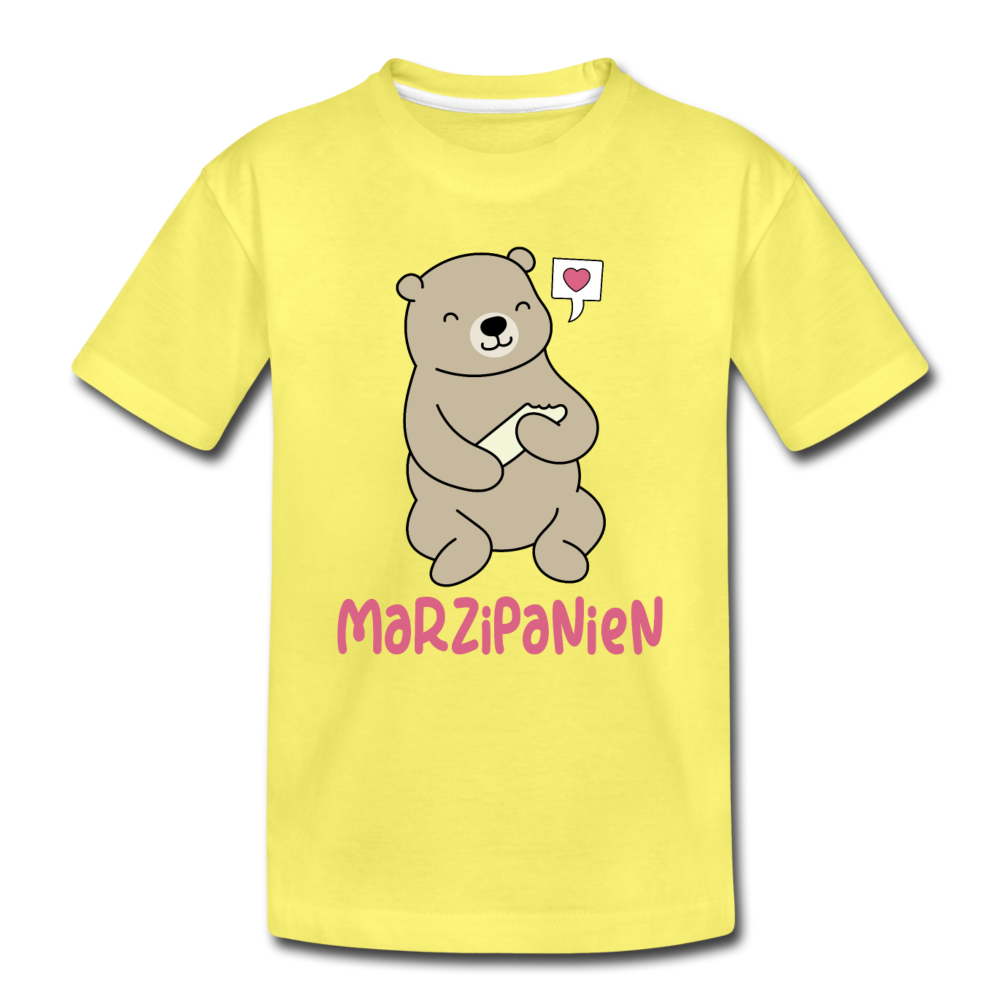 Marzipanien - Kinder Premium T-Shirt - Gelb