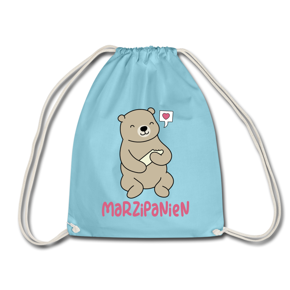 Marzipanien - Turnbeutel - Aqua