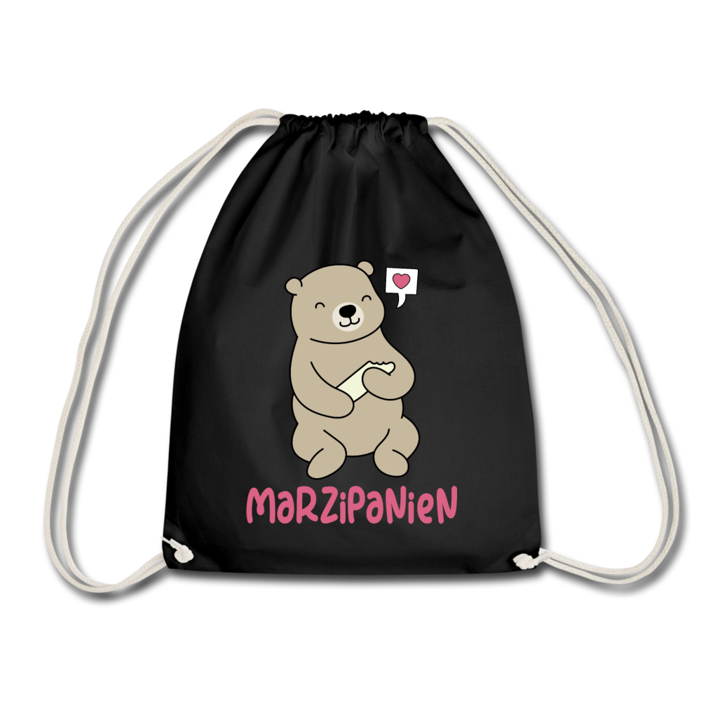 Marzipanien - Turnbeutel - Schwarz