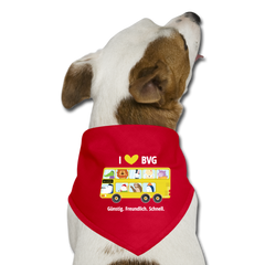 I love BVG - Hunde-Bandana