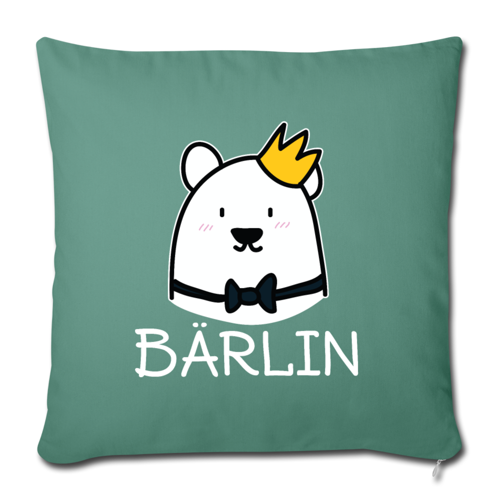 Bärlin - Sofakissen mit Füllung (45 x 45 cm) - Tanngrün