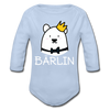 Bärlin - Bio-Langarmbody - Sky