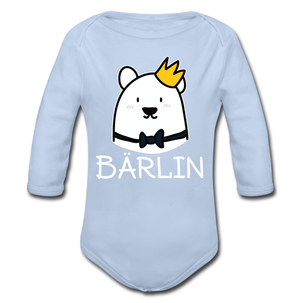 Bärlin - Bio-Langarmbody - Sky