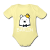 Bärlin - Bio-Kurzarmbody - Hellgelb