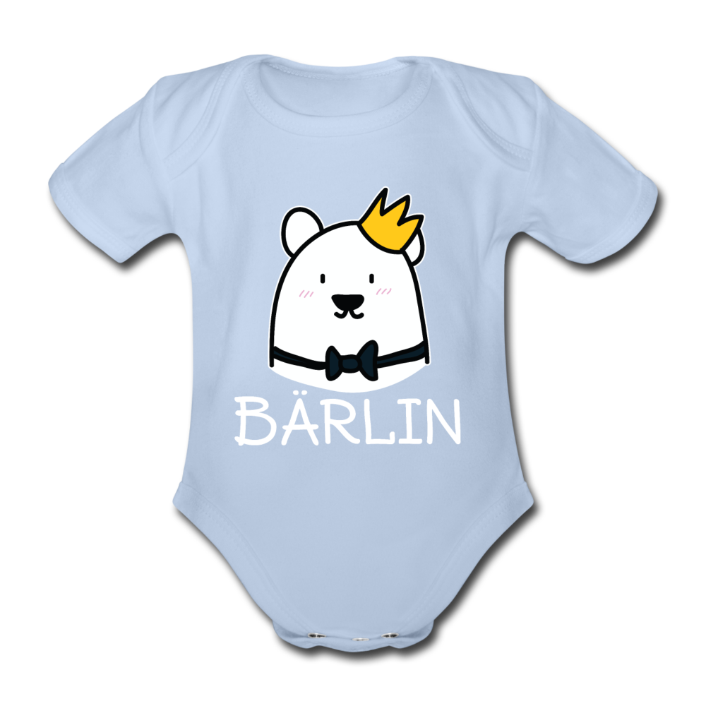 Bärlin - Bio-Kurzarmbody - Sky