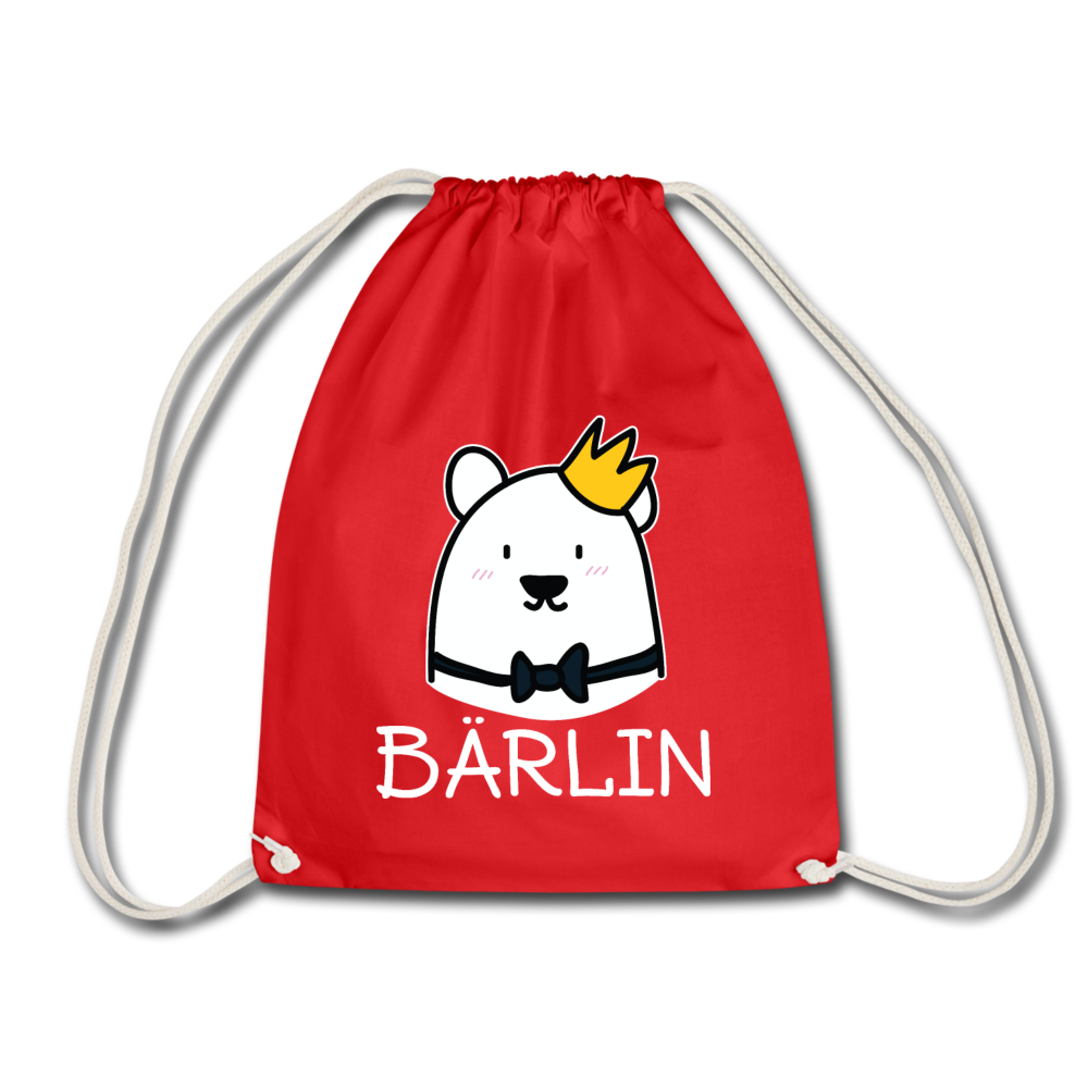 Bärlin - Turnbeutel - Rot