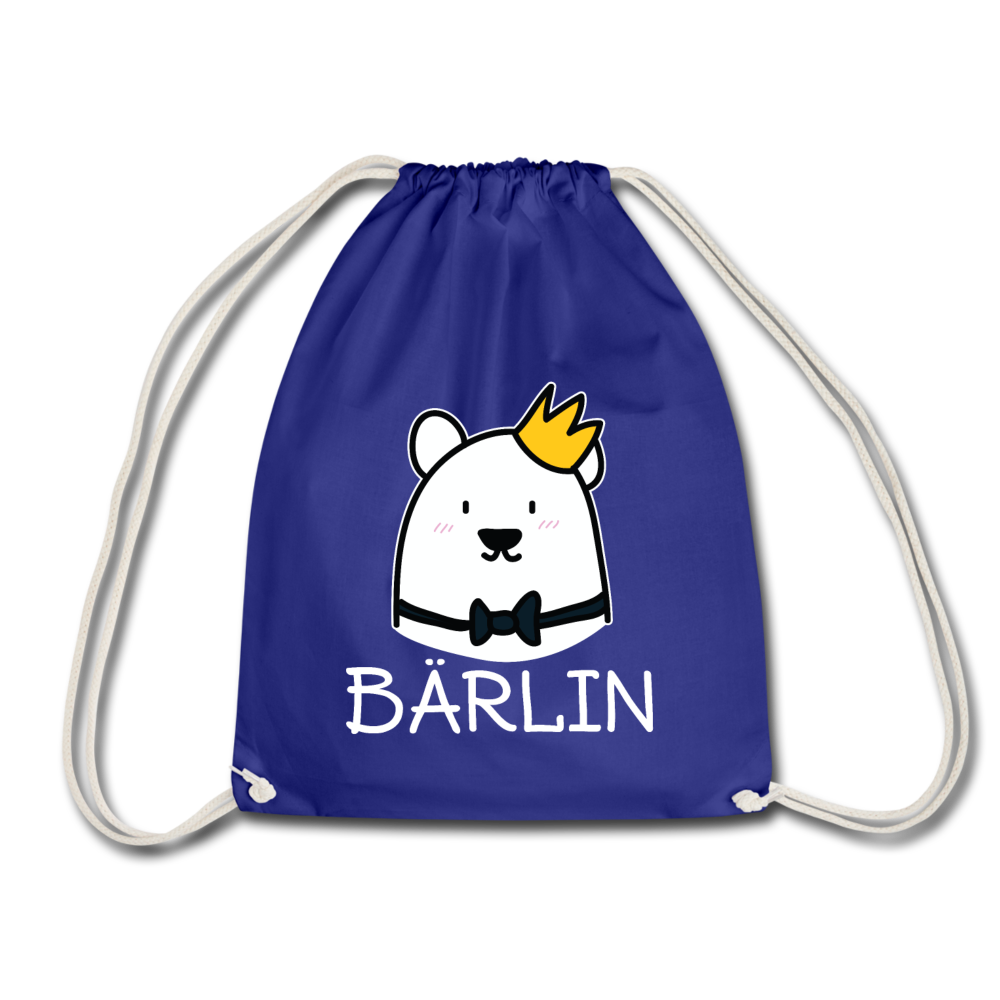 Bärlin - Turnbeutel - Königsblau