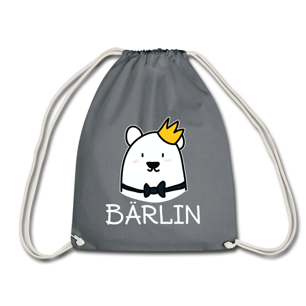 Bärlin - Turnbeutel - Grau