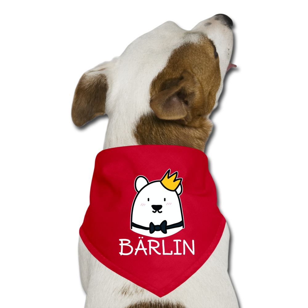 Bärlin - Hunde-Bandana - Rot