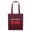 Trulla - Stoffbeutel - Burgunderrot