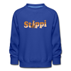 Stippi - Kinder Premium Sweatshirt - Royalblau