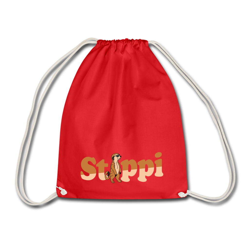 Stippi - Turnbeutel - Rot