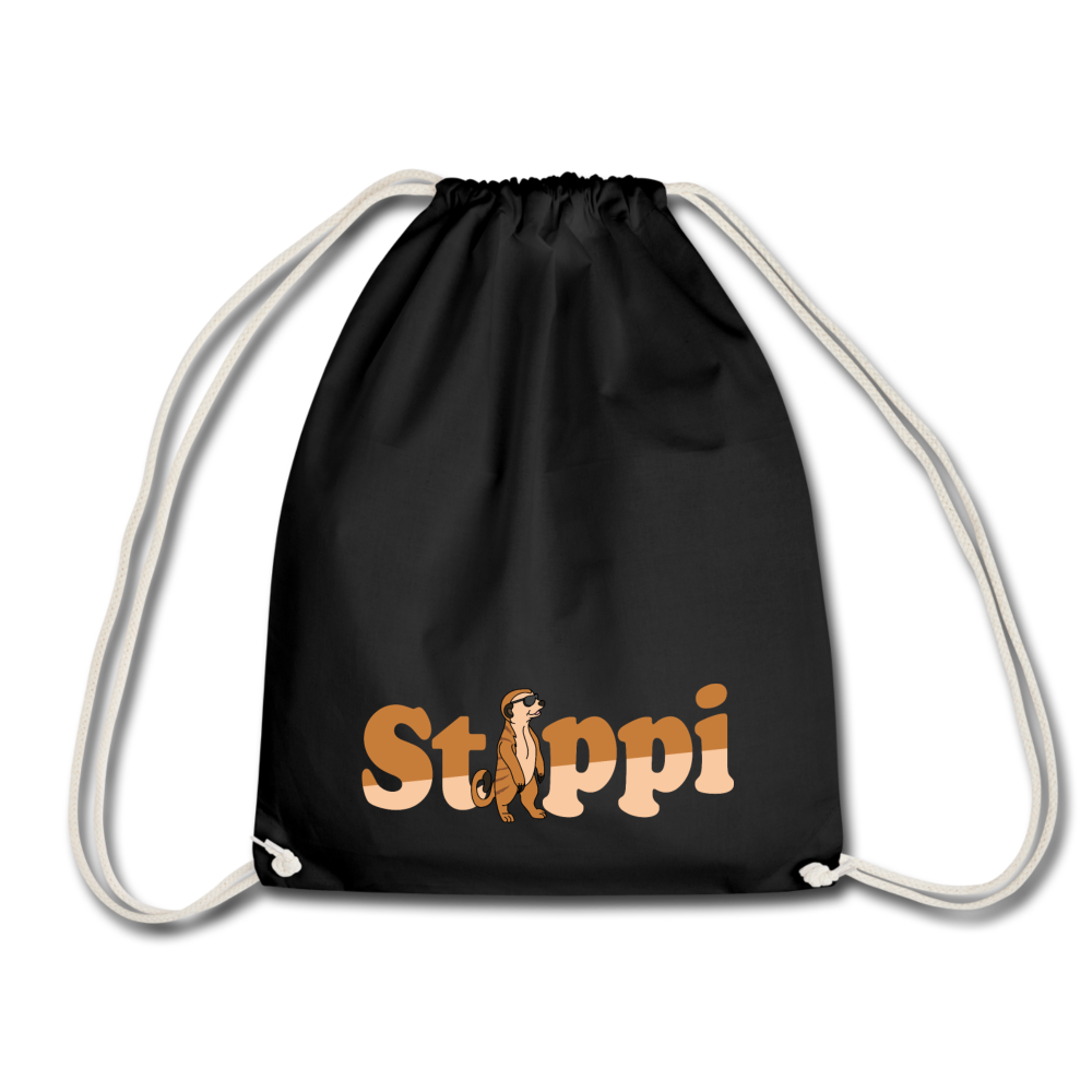 Stippi - Turnbeutel - Schwarz
