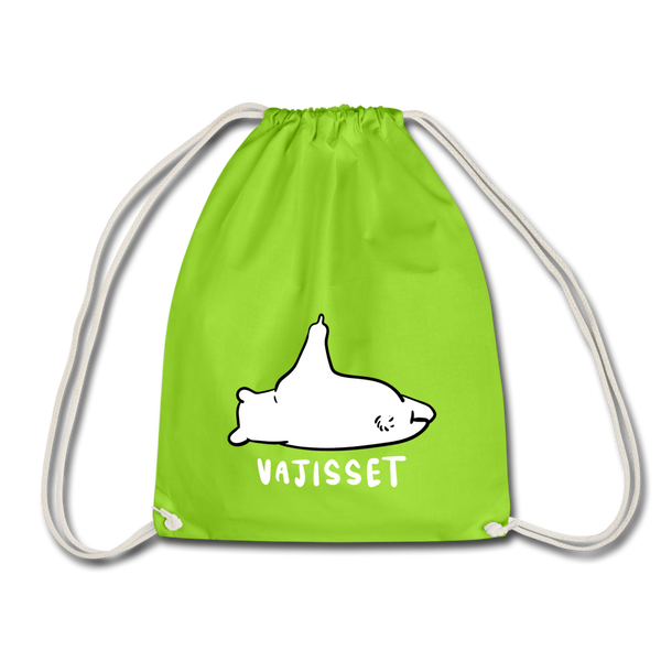 Vajisset - Turnbeutel - Neongrün